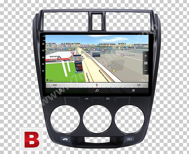GPS Navigation Systems Car Honda City Automotive Navigation System PNG, Clipart, Android, Automotive Navigation System, Car, Electronics, Global Positioning System Free PNG Download