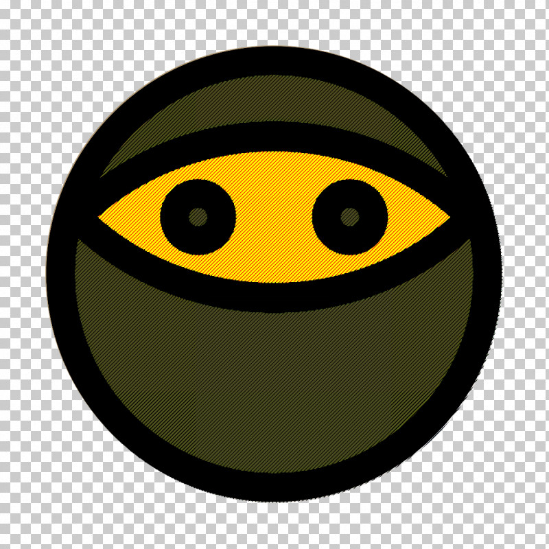 Smiley And People Icon Ninja Icon PNG, Clipart, Meter, Ninja Icon, Smiley, Smiley And People Icon, Yellow Free PNG Download