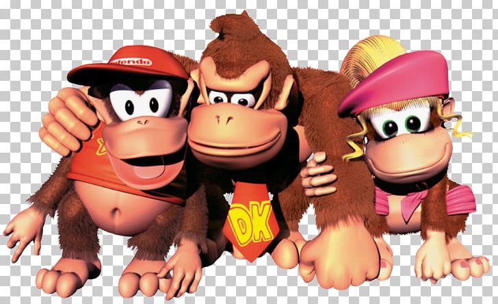 Donkey Kong Country 2: Diddys Kong Quest Donkey Kong Country 3: Dixie Kongs Double Trouble! Donkey Kong 64 PNG, Clipart, Cartoon, Diddy Kong, Dixie Kong, Donkey Kong, Donkey Kong Country Free PNG Download