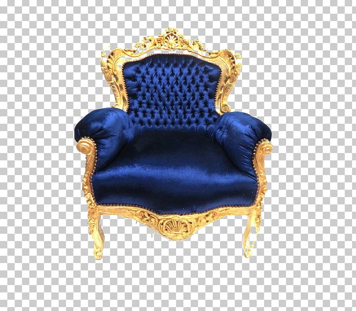 Chair Baroque Fauteuil Throne Blue PNG, Clipart, 18 A, Baroque, Blue, Chair, Cobalt Blue Free PNG Download