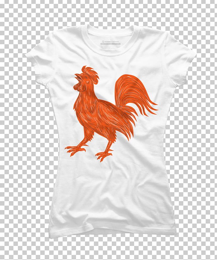 T-shirt Hoodie Design By Humans Clothing PNG, Clipart, Beak, Bird, Chicken, Clothing, Crow Free PNG Download