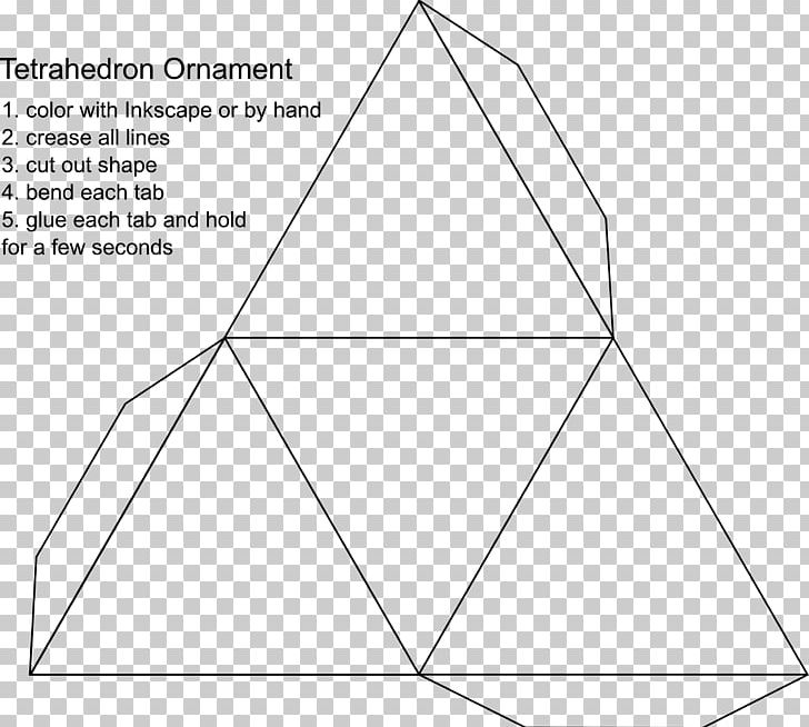 Truncated Tetrahedron Triangle Net Shape PNG, Clipart, Angle, Area, Art, Black And White, Circle Free PNG Download