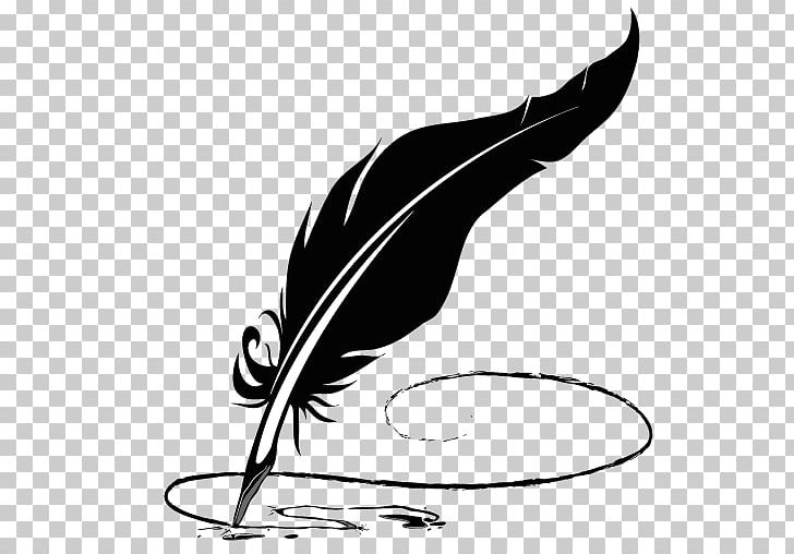 Paper Pen Quill Feather PNG, Clipart, Beak, Bird, Black, Black And White, Clip Art Free PNG Download