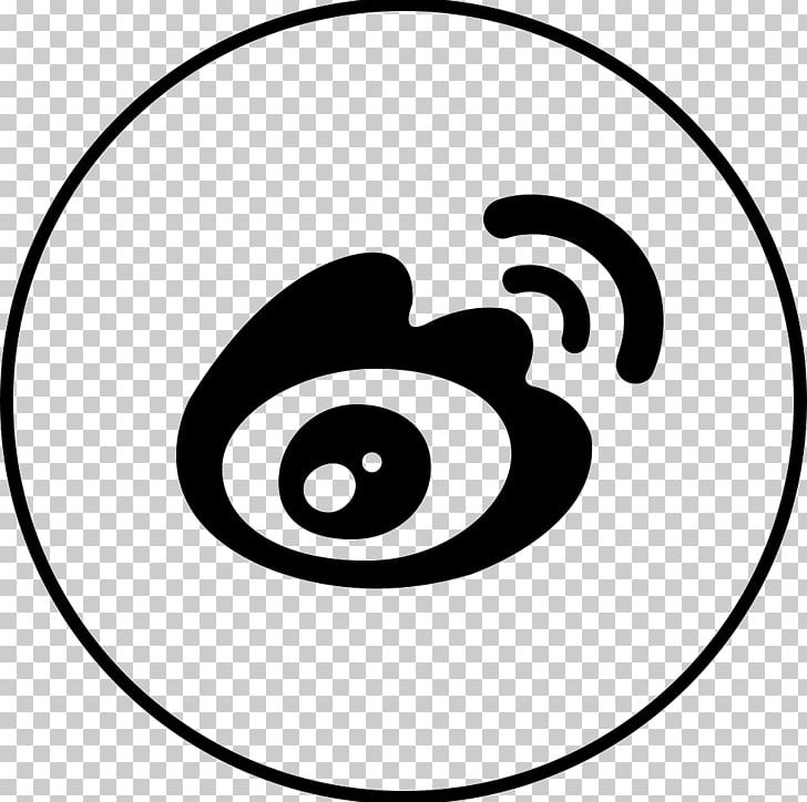 Sina Weibo Computer Icons Logo Sina Corp PNG, Clipart, Area, Black, Black And White, Circle, Claw Free PNG Download