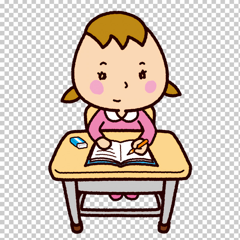 School Supplies PNG, Clipart, Cartoon, Child, Furniture, School Supplies, Sitting Free PNG Download