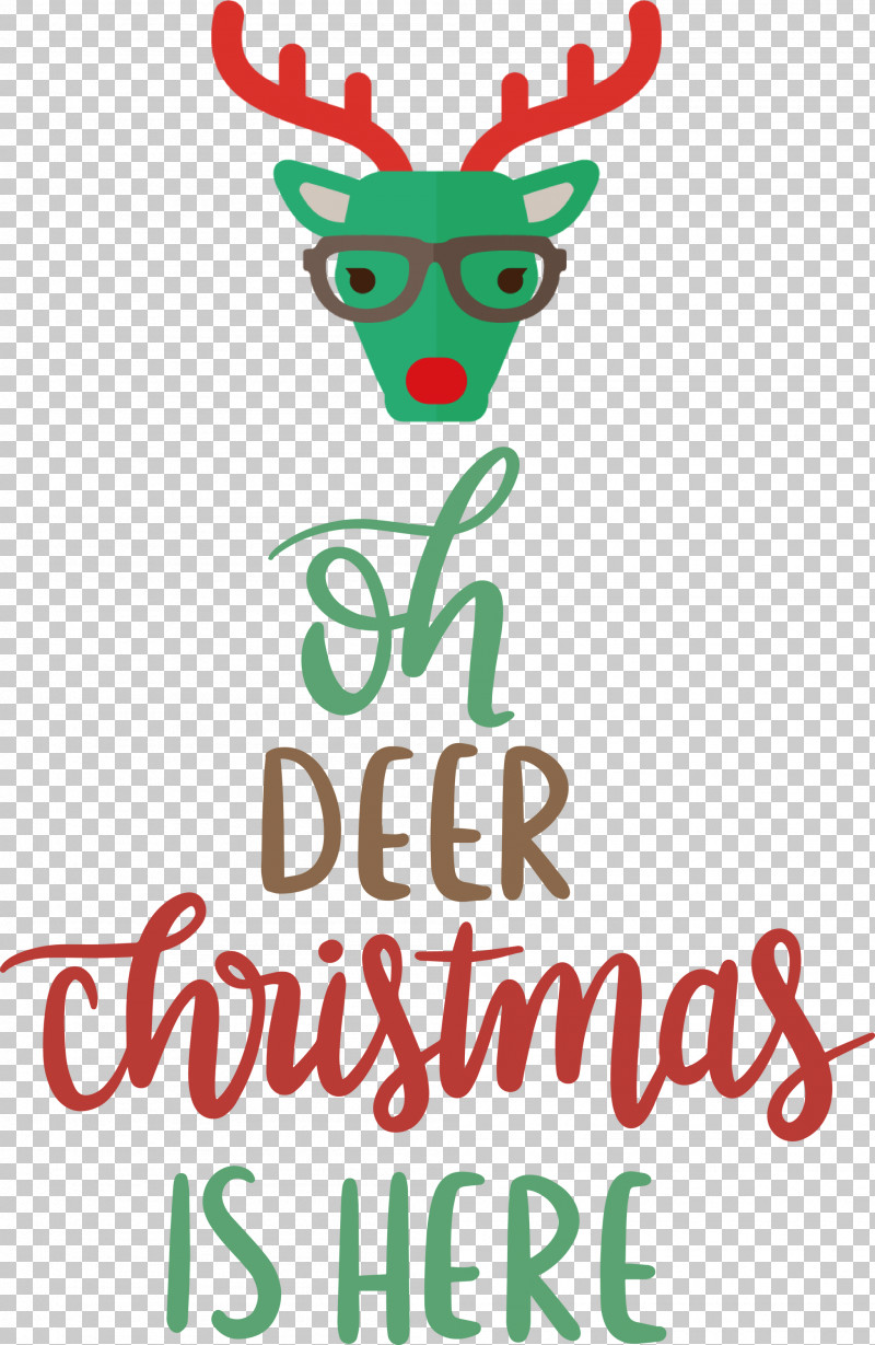 Christmas Is Here PNG, Clipart, Christmas Is Here, Deer, Line, Logo, M Free PNG Download