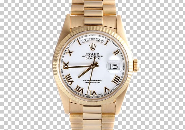 Platinum Gold Watch Rolex Day-Date PNG, Clipart, Bracelet, Brand, Colored Gold, Gold, International Watch Company Free PNG Download