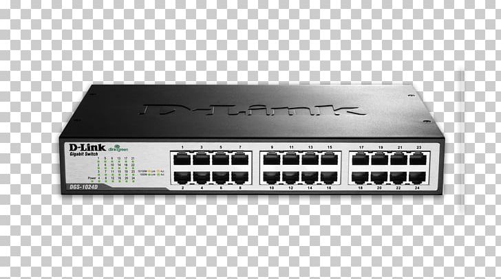 Gigabit Ethernet Network Switch Fast Ethernet D-Link PNG, Clipart, Audio Receiver, Computer Network, Computer Networking, Dlink, Electronic Device Free PNG Download