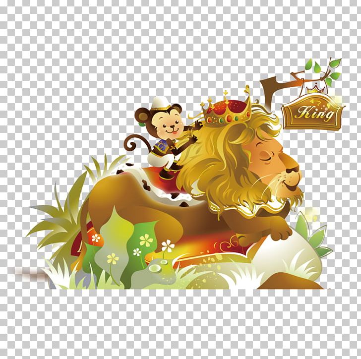 Lion Ape Monkey PNG, Clipart, Animals, Ape, Art, Balloon Cartoon, Big Cats Free PNG Download
