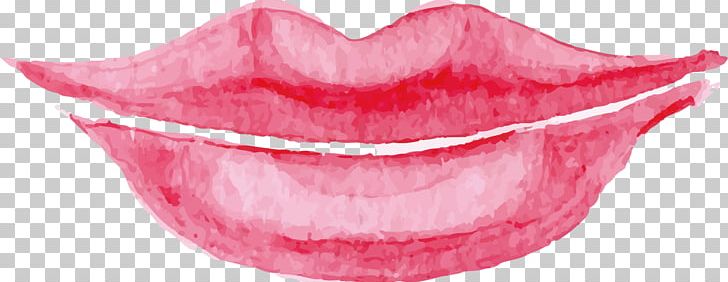 Lip Watercolor Painting Cartoon PNG, Clipart, Cartoon, Download, Fragrance Elements, Incense Kisses, Kiss Free PNG Download