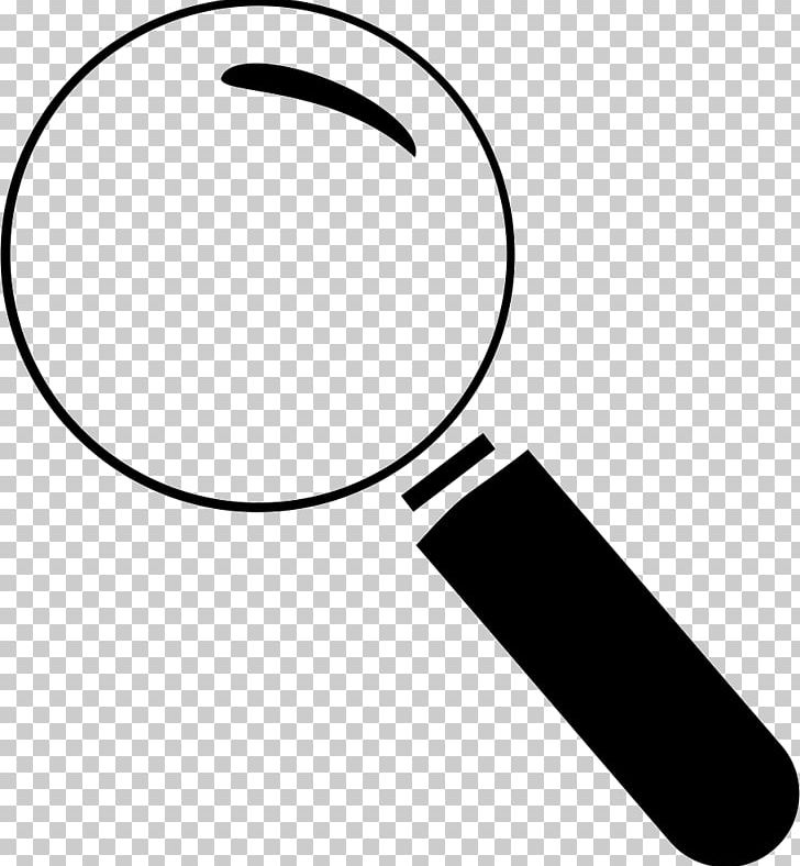 Magnifying Glass Computer Icons PNG, Clipart, Area, Artwork, Black, Black And White, Cdr Free PNG Download