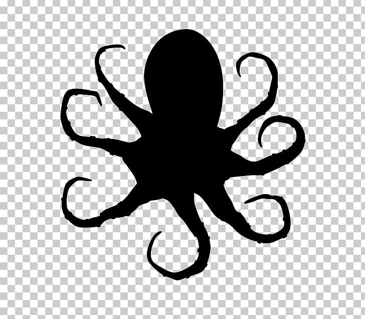 Octopus Silhouette PNG, Clipart, Animals, Animal Silhouette, Art, Artwork, Black And White Free PNG Download