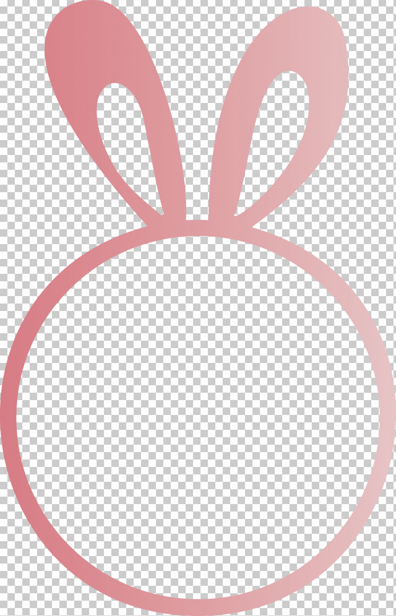 Easter Bunny Frame PNG, Clipart, Circle, Easter Bunny Frame, Hair Accessory, Hair Tie, Oval Free PNG Download