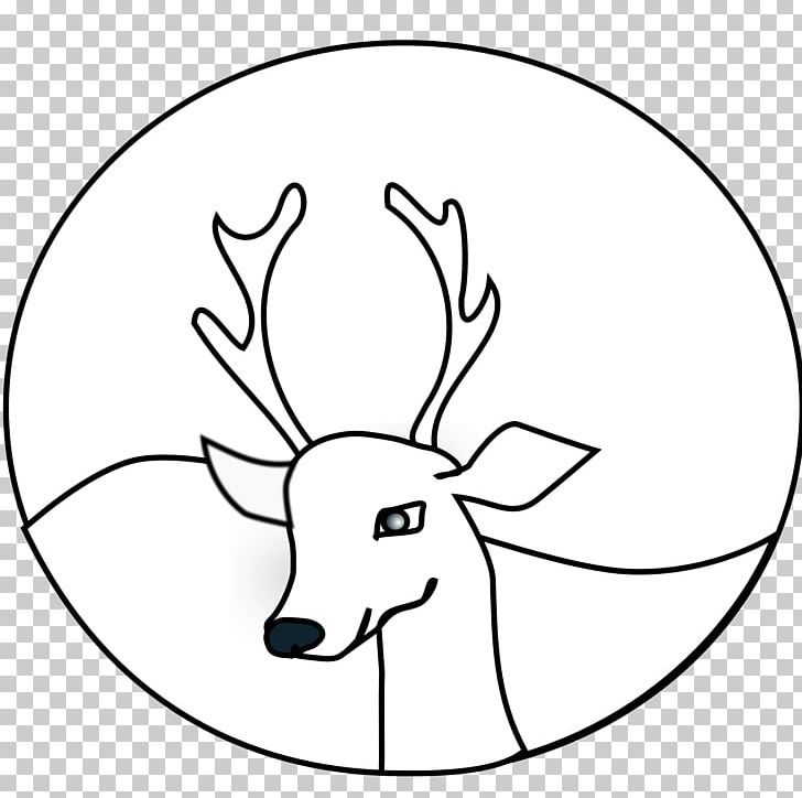 Reindeer Coloring Book Scalable Graphics PNG, Clipart, Antler, Area, Circle, Coloring Book, Deer Free PNG Download
