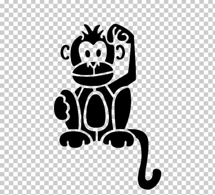 Stencil Ape Monkey Silhouette PNG, Clipart, Airbrush, Animals, Banksy, Black, Carnivoran Free PNG Download
