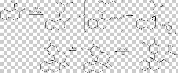 Ecopipam Dopamine Receptor D1 Chemical Synthesis Receptor Antagonist PNG, Clipart, Amino Acid, Angle, Area, Benzazepine, Black And White Free PNG Download