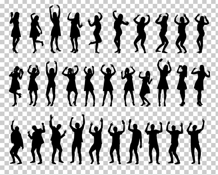 Dance Party Silhouette Photography PNG, Clipart, Animals, Arm, Art, Belly Dance, Dance Free PNG Download