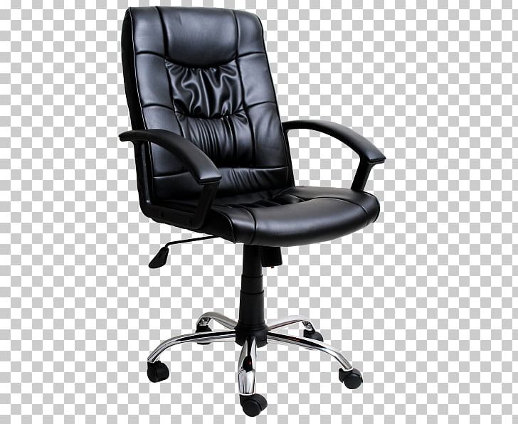 Office & Desk Chairs Furniture Swivel Chair PNG, Clipart, Angle, Aniline Leather, Armrest, Artificial Leather, Black Free PNG Download