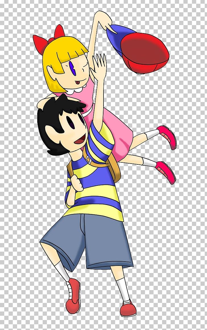 EarthBound Ness Super Smash Bros. For Nintendo 3DS And Wii U Paula PNG, Clipart, Arm, Art, Artwork, Character, Clothing Free PNG Download