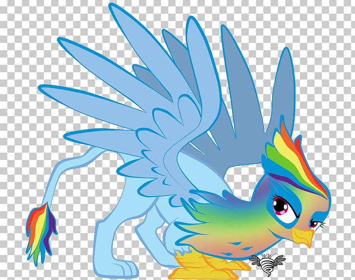 Rainbow Dash Twilight Sparkle My Little Pony Griffin PNG, Clipart, Animated Cartoon, Area, Art, Artwork, Beak Free PNG Download