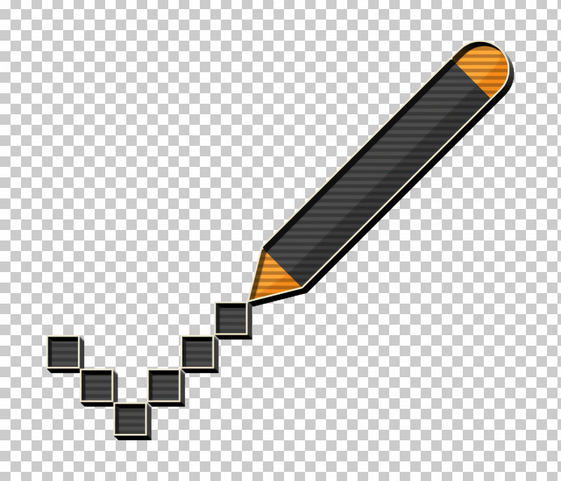 Pixelated Icon Design Tools Icon Pencil Icon PNG, Clipart, Design Tools Icon, Line, Pencil Icon, Tool Accessory Free PNG Download