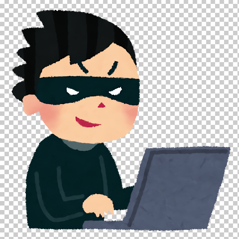 Computer Hacker PNG, Clipart, Black Hair, Cartoon, Computer Hacker, Eyewear, Glasses Free PNG Download