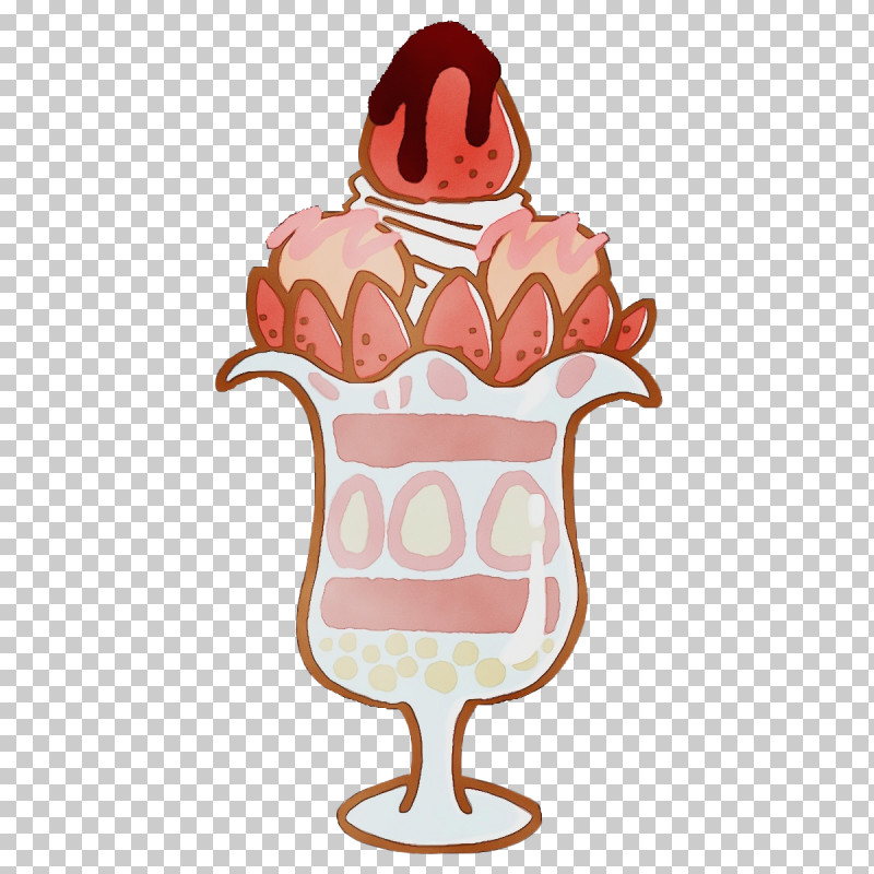 Sundae Ice Cream Cone Cartoon Cone Fruit PNG, Clipart, Cartoon, Cone, Cookie, Dessert, Fruit Free PNG Download