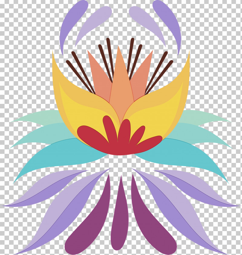 Cartoon Petal Purple Flower Plants PNG, Clipart, Biology, Cartoon, Flower, Mexican Elements, Paint Free PNG Download