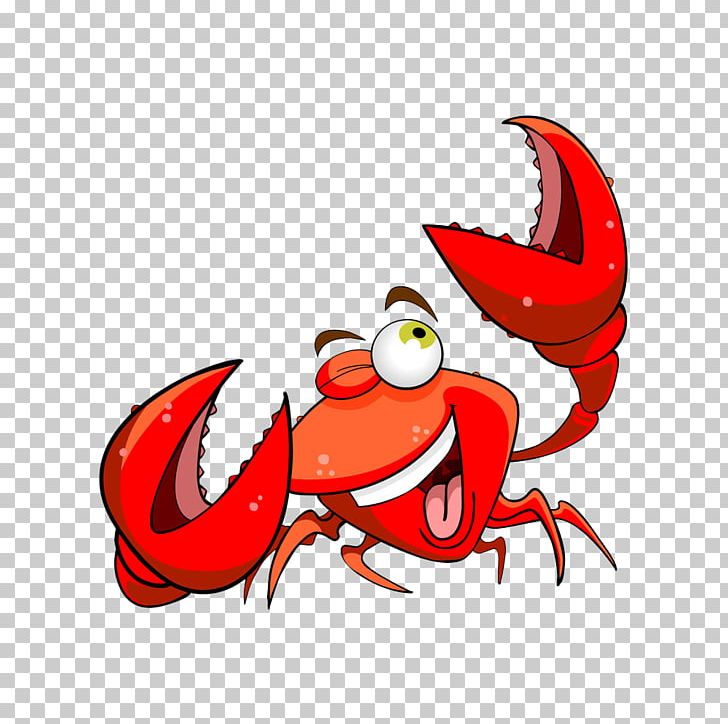 Crab Cartoon Seafood PNG, Clipart, Animals, Bird, Cartoon Character, Cartoon Eyes, Cartoons Free PNG Download