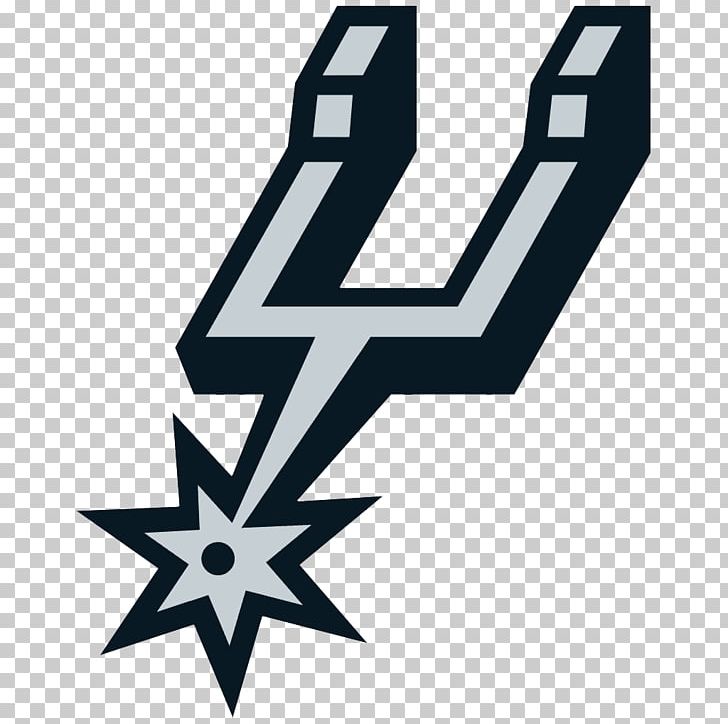 San Antonio Spurs NBA AT&T Center Portland Trail Blazers Golden State Warriors PNG, Clipart, Angle, Antonio, Att Center, Basketball, Black And White Free PNG Download