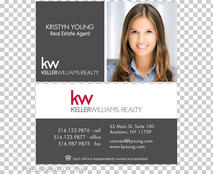 Real Estate Keller Williams Realty Estate Agent Broker Post Cards PNG, Clipart, Advertising, Brand, Broker, Business Cards, Estate Free PNG Download