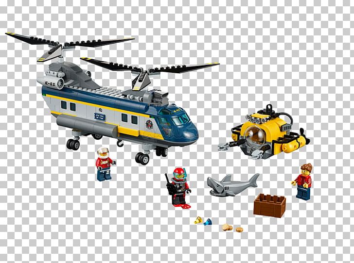 LEGO 60093 Deep Sea Helicopter Lego City Toy The Lego Group PNG, Clipart, Amazoncom, Bricklink, City, Hamleys, Helicopter Free PNG Download