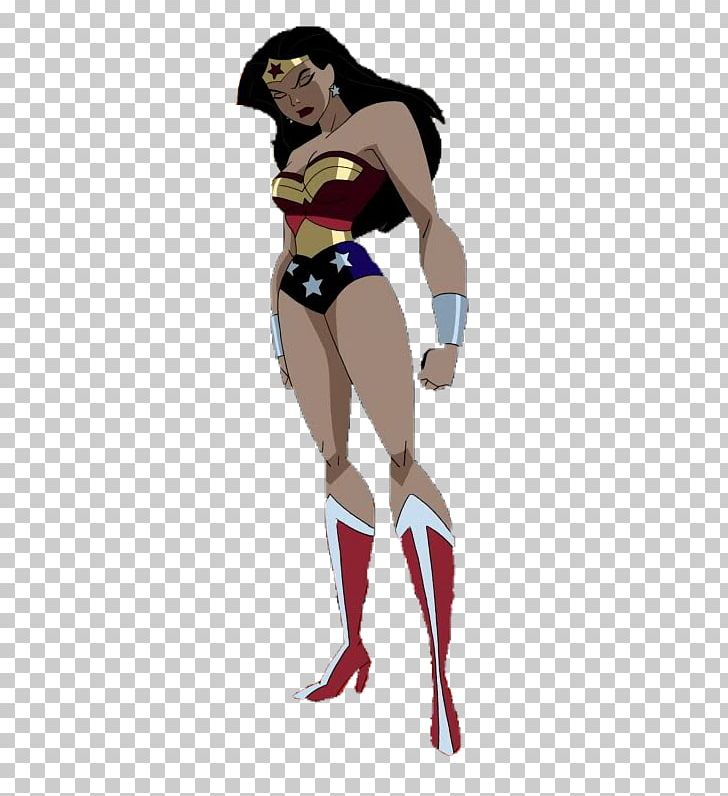 Cartoon Wonder Woman PNG image