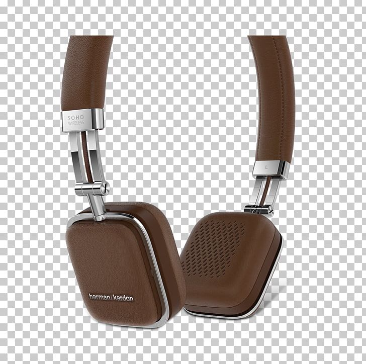 Headphones Wireless Harman Kardon Soho Headset PNG, Clipart, Audio, Audio Equipment, Bluetooth, Brown, Ear Free PNG Download
