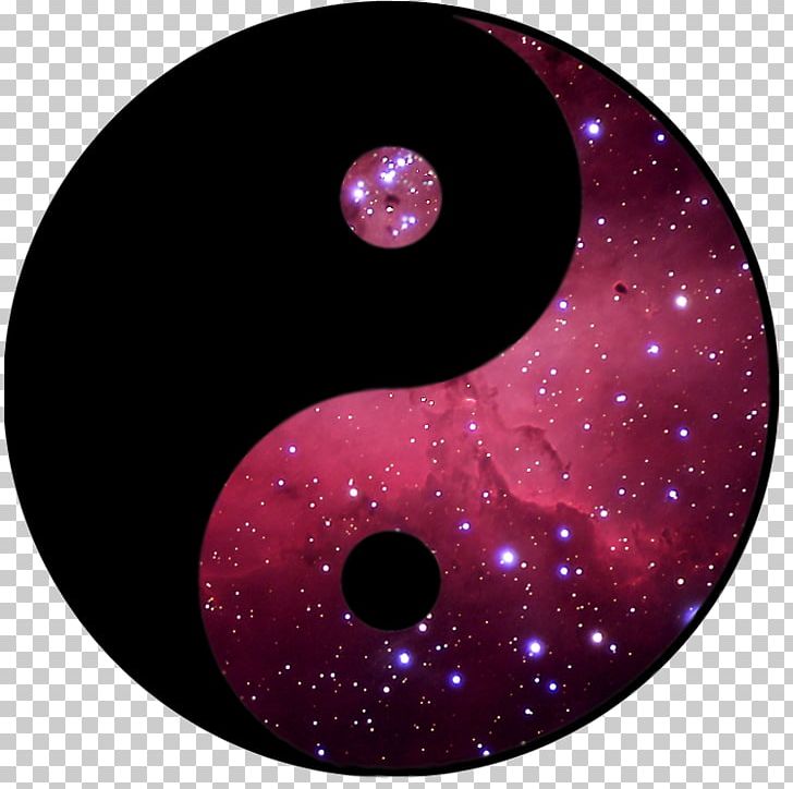 Yin And Yang Space Art Universe Outer Space PNG, Clipart, Art, Circle, Deviantart, Digital Art, Magenta Free PNG Download