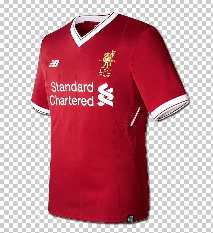 2017–18 Liverpool F.C. Season Anfield Premier League Jersey PNG, Clipart, 2018, Active Shirt, Anfield, Brand, Clothing Free PNG Download