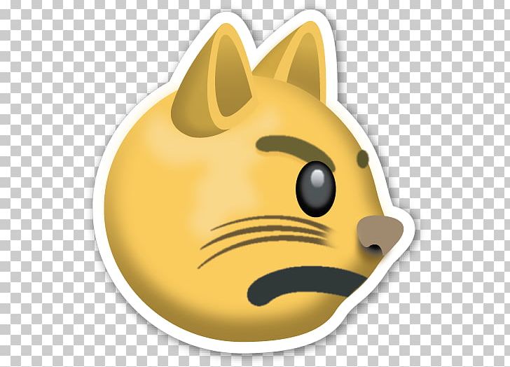 Grumpy Cat Emoji Sticker WhatsApp PNG, Clipart, Apple Color Emoji, Carnivoran, Cat, Cat Like Mammal, Dog Like Mammal Free PNG Download