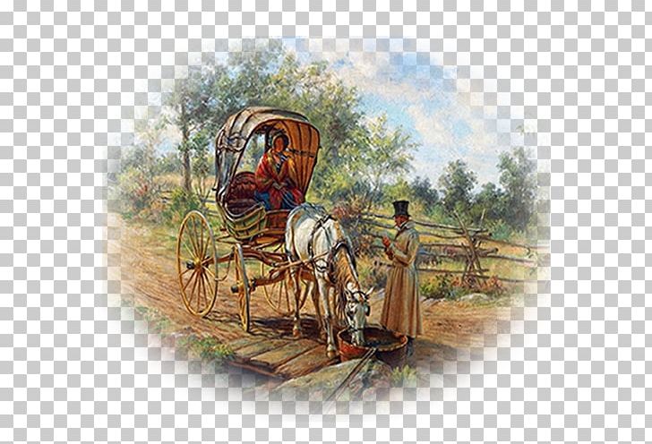 Oil Painting Reproduction Painter Artist PNG, Clipart, Art, Artist, Canvas, Carriage, Cart Free PNG Download