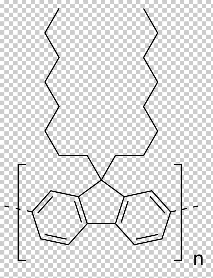 Polydioctylfluorene Conductive Polymer Polyfluorene Organic Compound PNG, Clipart, Angle, Area, Black, C 13, Chemical Free PNG Download