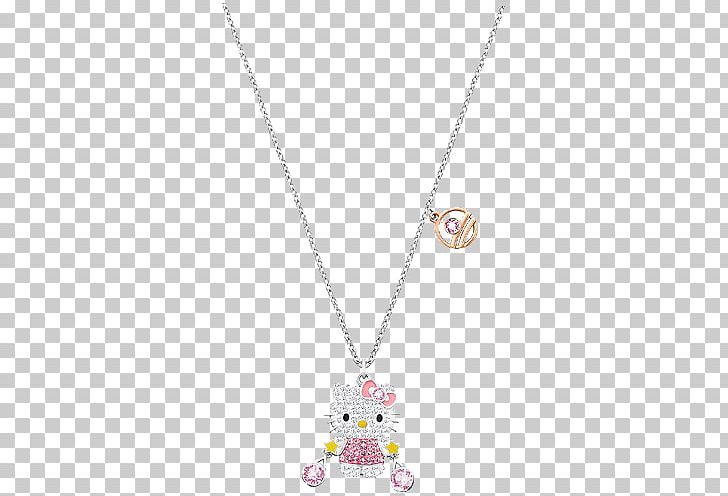 Hello Kitty Swarovski AG Necklace Jewellery Daisy London PNG, Clipart, Body Jewelry, Bracelet, Brand, Capricornus, Cat Free PNG Download