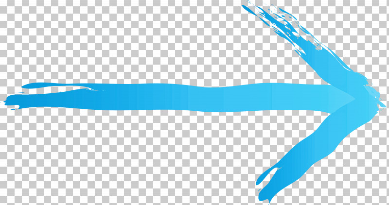 Brush Arrow PNG, Clipart, Blue, Brush Arrow, Electric Blue, Hand, Line Free PNG Download