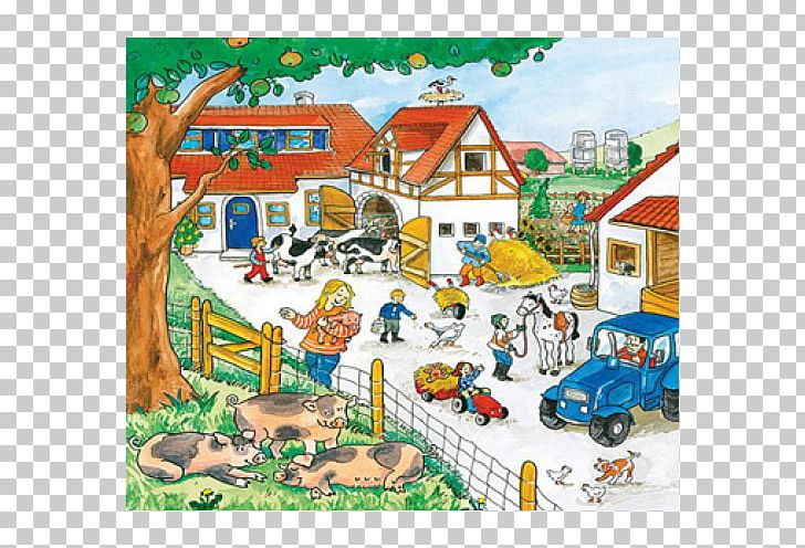 Jigsaw Puzzles Ravensburger Farm PNG, Clipart, Adventure Playground, Area, Educatie, Farm, Game Free PNG Download