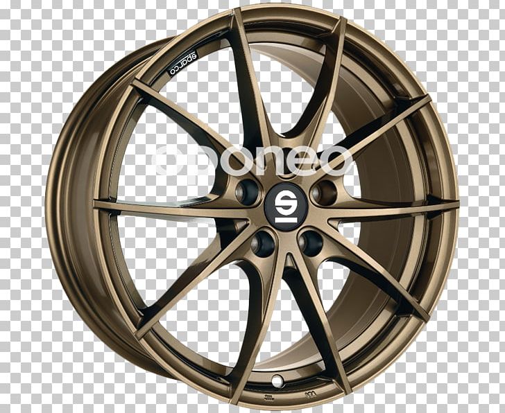 Car Alloy Wheel Sparco Bronze PNG, Clipart, Alloy, Alloy Wheel, Automotive Wheel System, Auto Part, Bronze Free PNG Download