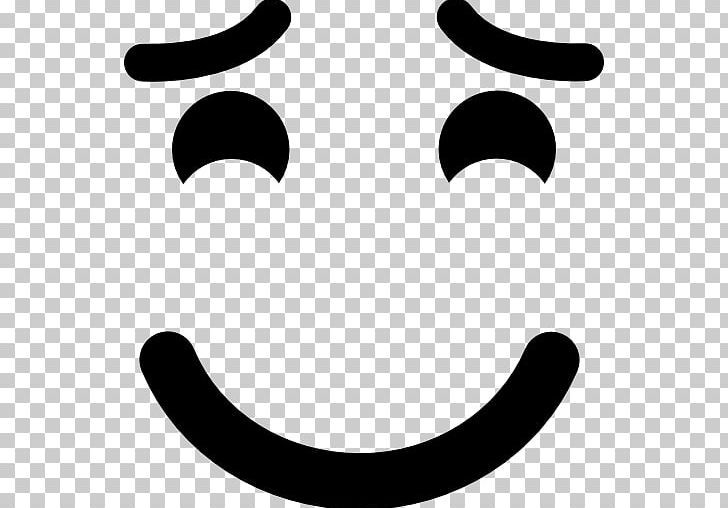 Emoticon Computer Icons Smiley Eye PNG, Clipart, Black, Black And White, Circle, Computer Icons, Crescent Free PNG Download