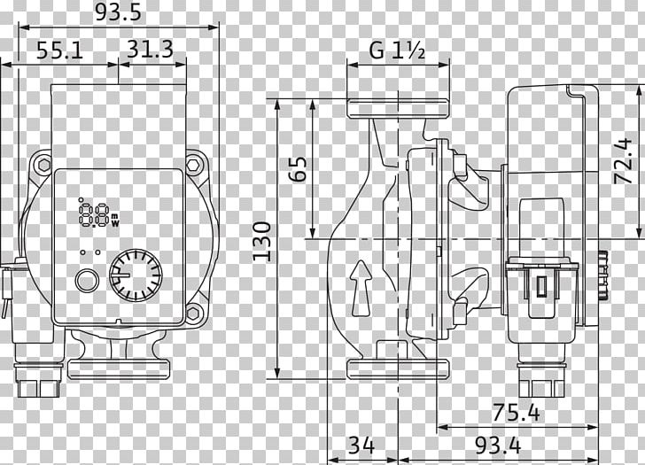 WILO Group Circulator Pump Nassläufer Grundfos PNG, Clipart, Adjustablespeed Drive, Angle, Area, Artwork, Black And White Free PNG Download