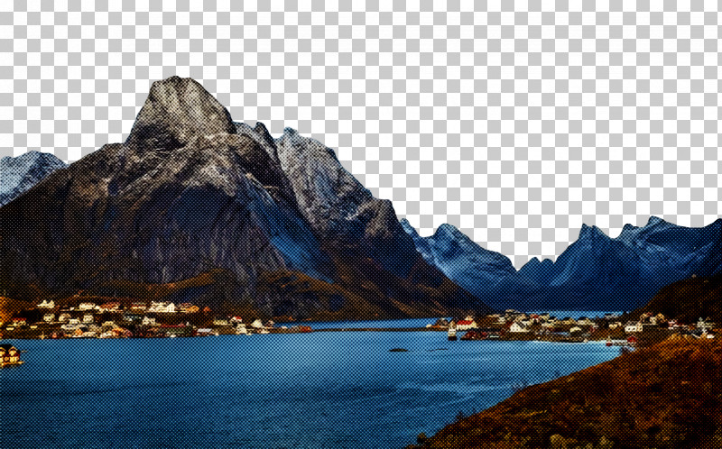 Mountain Natural Landscape Mountainous Landforms Body Of Water Nature PNG, Clipart, Body Of Water, Highland, Mountain, Mountainous Landforms, Mountain Range Free PNG Download