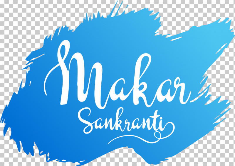 Happy Makar Sankranti Hinduism Harvest Festival PNG, Clipart, Bhogi, Blue, Calligraphy, Happy Makar Sankranti, Harvest Festival Free PNG Download