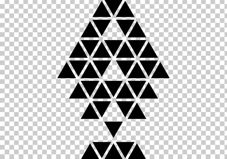 Computer Icons Encapsulated PostScript Triangle PNG, Clipart, Angle, Art, Black, Black And White, Christmas Tree Free PNG Download