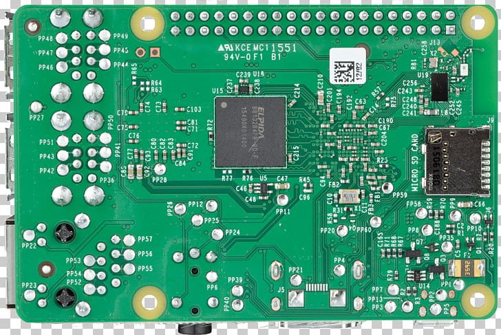 Raspberry Pi 3 Motherboard Central Processing Unit Multi-core Processor PNG, Clipart, Central Processing Unit, Computer, Electronic Device, Electronics, Hdmi Free PNG Download