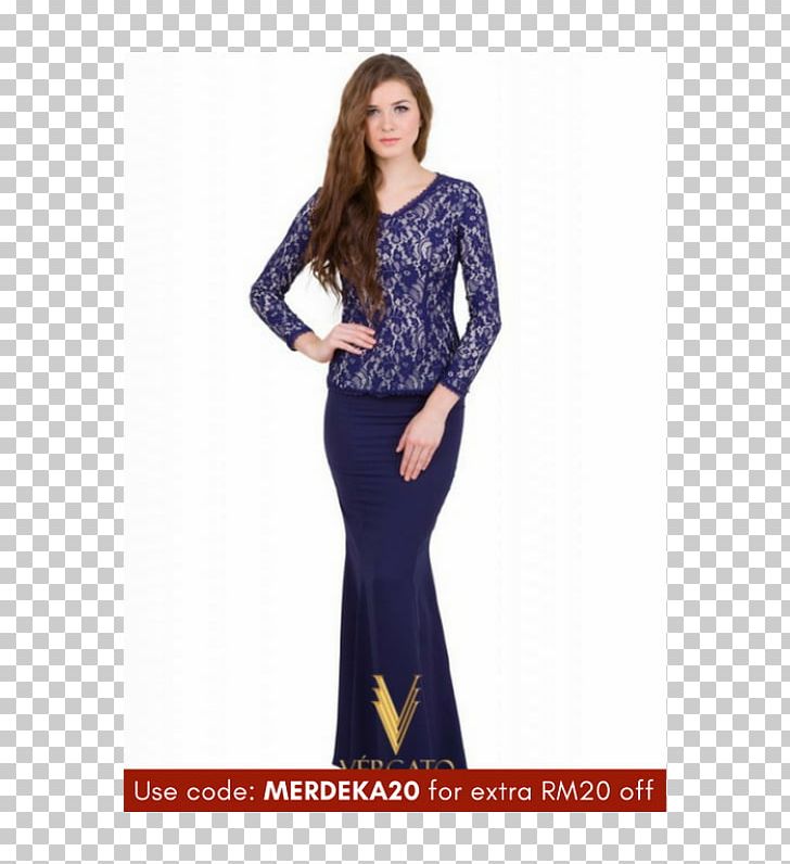 Baju Kurung Navy Blue Cocktail Dress Kebaya PNG, Clipart, Baju Kurung, Baju Melayu, Clothing, Cocktail Dress, Cotton Free PNG Download